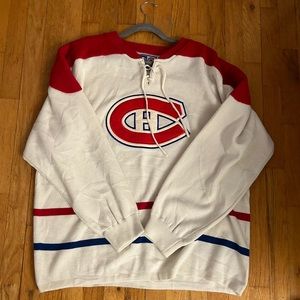 Vintage CCM Montreal Canadians NHL Hockey Jersey Starter!‎